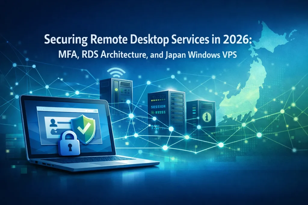 Securing Remote Desktop Services with MFA on a Japan Windows VPS for low-latency, secure remote access in 2026.